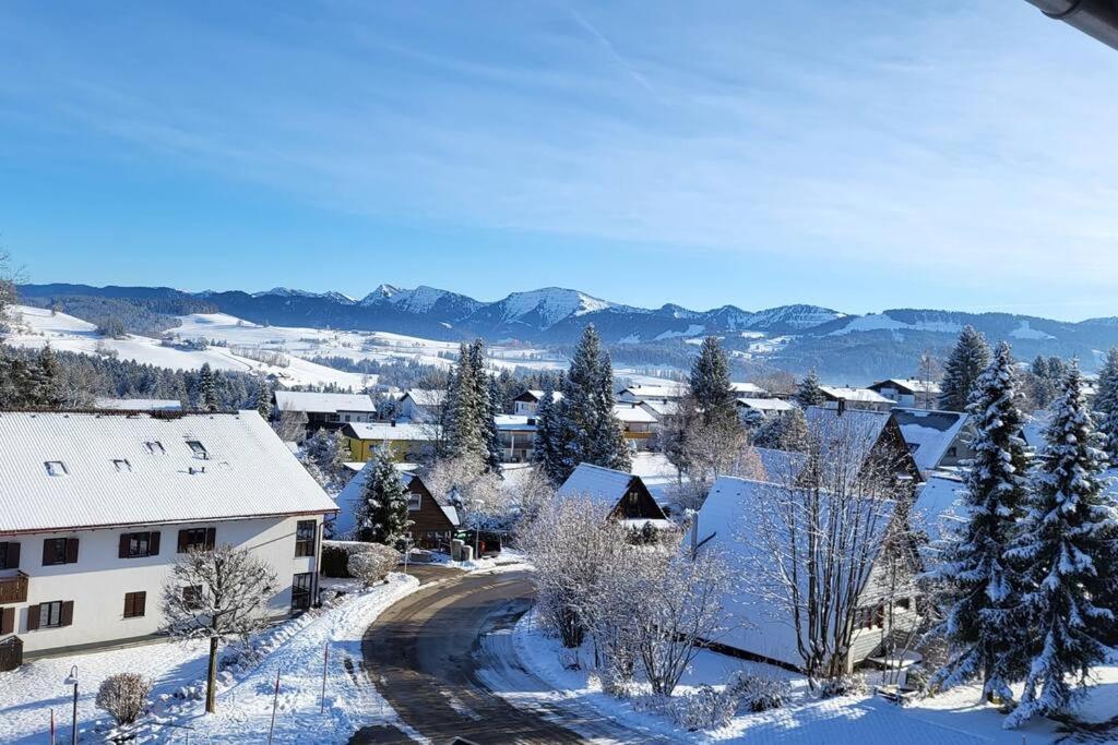Ferienwohnung Im Allgaeu Mit Bergsicht Oberreute Eksteriør bilde